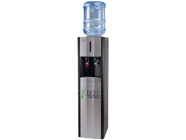 Кулер для воды напольный с компрессорным охлаждением Ecotronic V4-LZ black