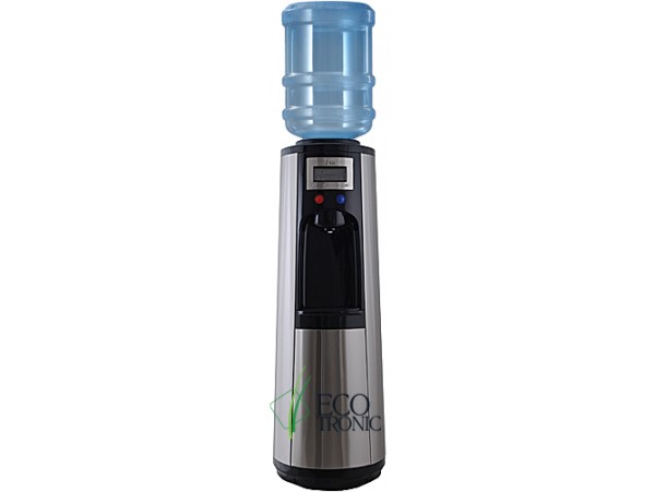 Кулер для воды напольный с компрессорным охлаждением Ecotronic P3-LPM black/silver