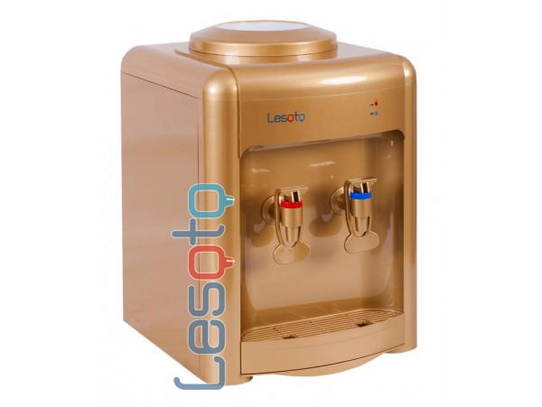 Кулер для воды настольный с электронным охлаждением  LESOTO 36 TD gold